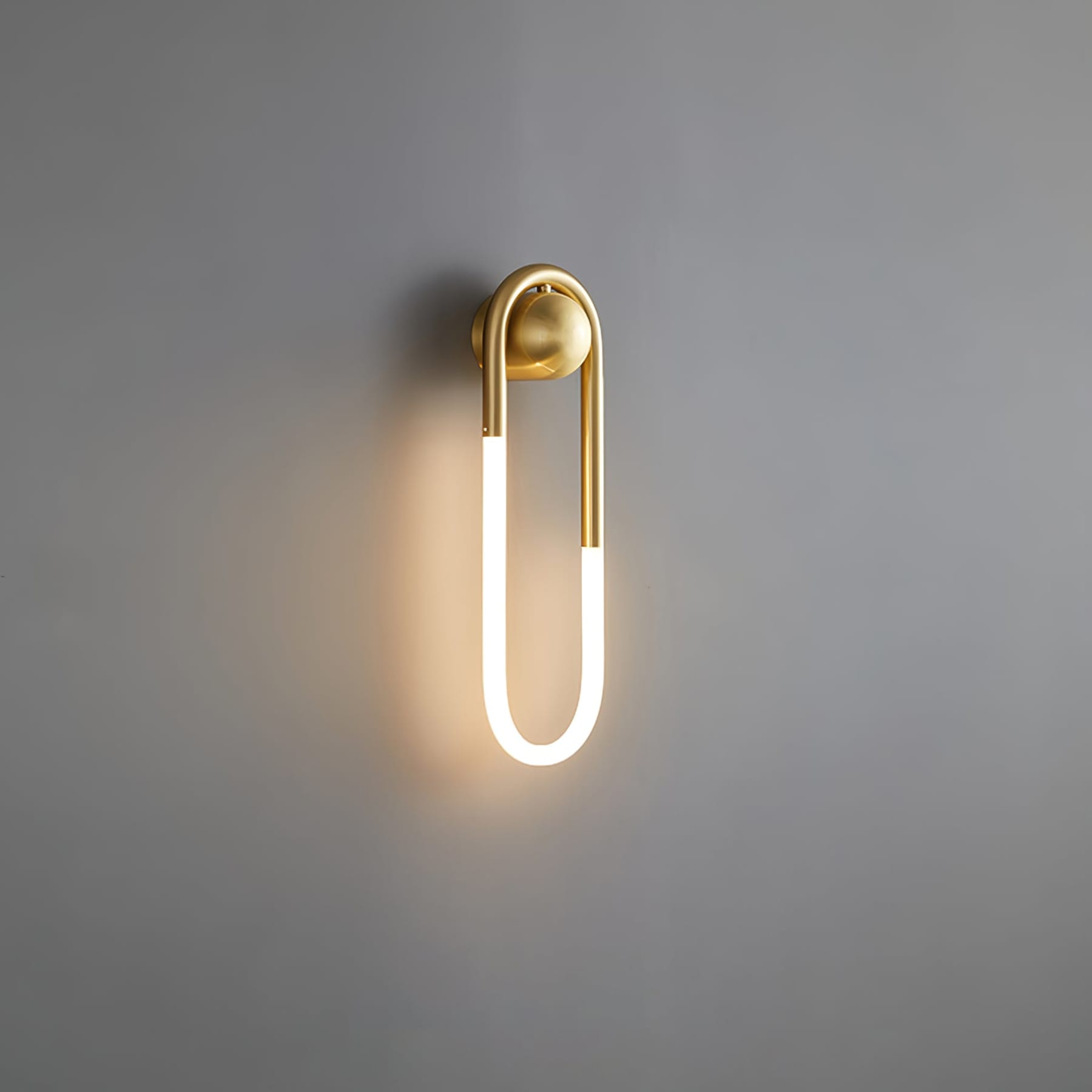 Modern Brass Wall Light for Living Room and Bedroom — Harbor Light Co.