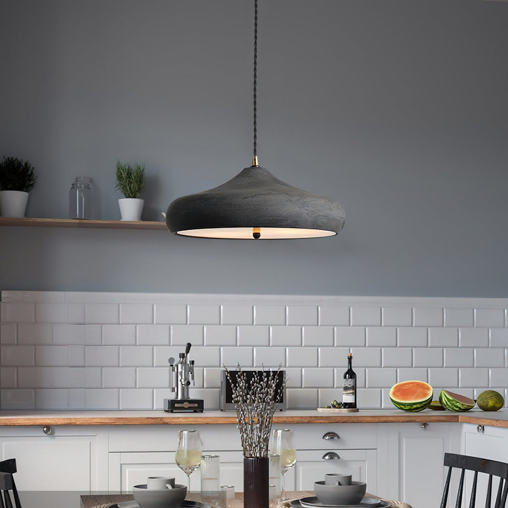 Modern Iron Pendant Light With Warm LED Glow for Dining Room — Harbor Light Co.