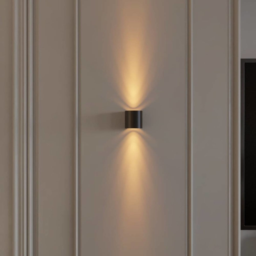 Minimalist Aluminum Wall Light With Warm LED Glow — Harbor Light Co.