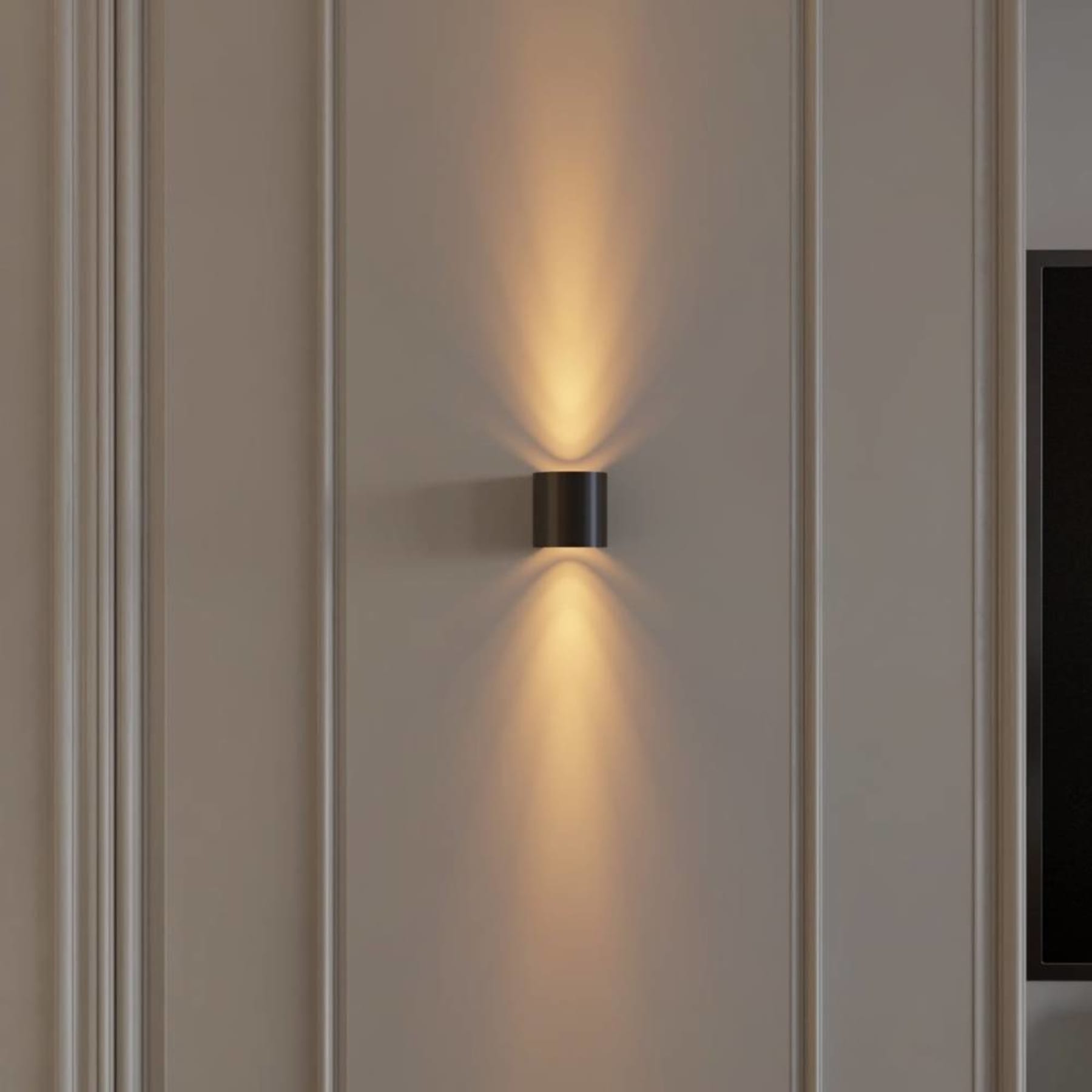Minimalist Aluminum Wall Light With Warm LED Glow — Harbor Light Co.