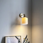 Modern Brass Ceramic Wall Sconce for Living Room — Harbor Light Co.