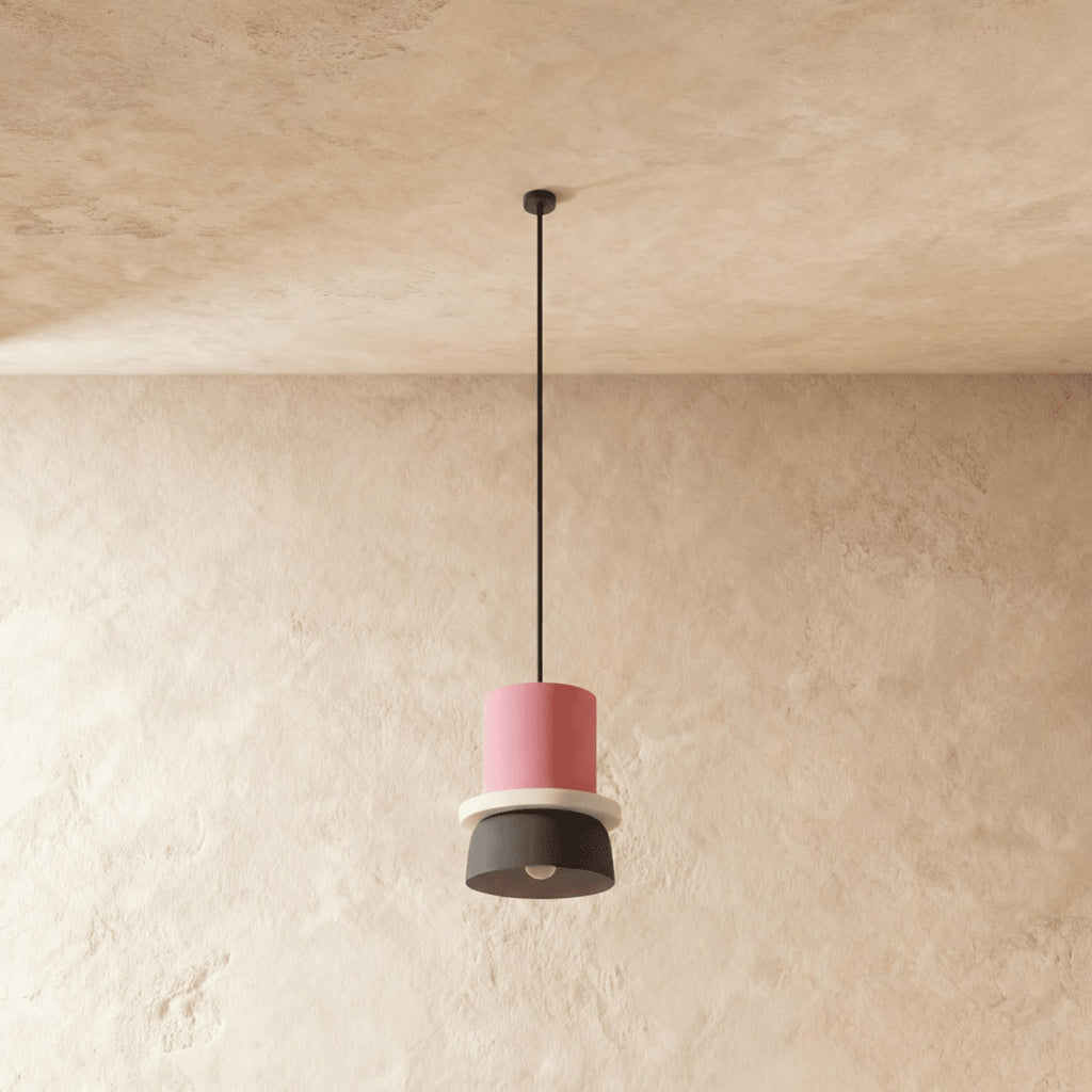 Modern Aluminum Two-Tone Pendant Light With Warm LED Glow — Harbor Light Co.