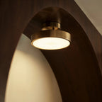 Modern Iron Semi-Flush Mount Ceiling Light for Living Room — Harbor Light Co.