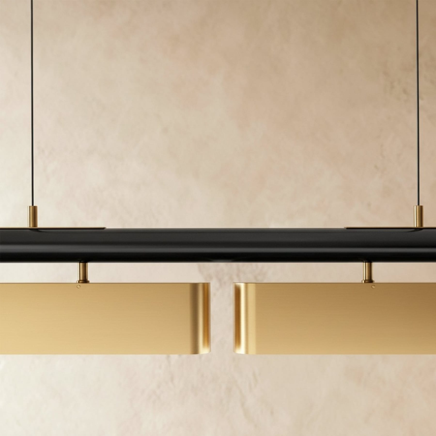 Modern Stainless Steel Linear Chandelier for Dining Room — Harbor Light Co.