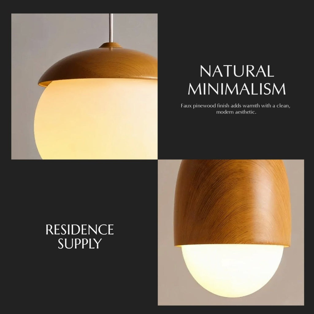 Minimalist Iron and Glass Pendant Light for Dining Room — Harbor Light Co.