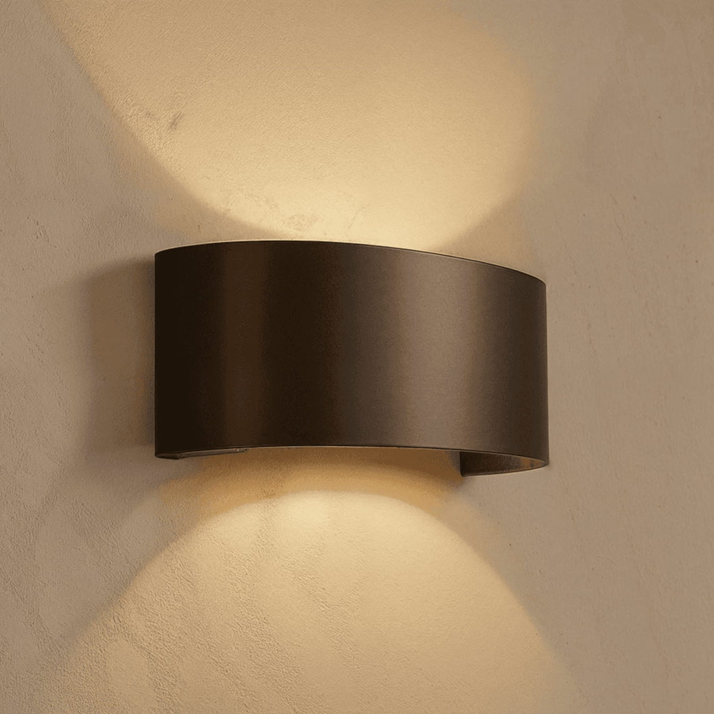 Minimalist Aluminum Wall Light With Warm LED Glow — Harbor Light Co.