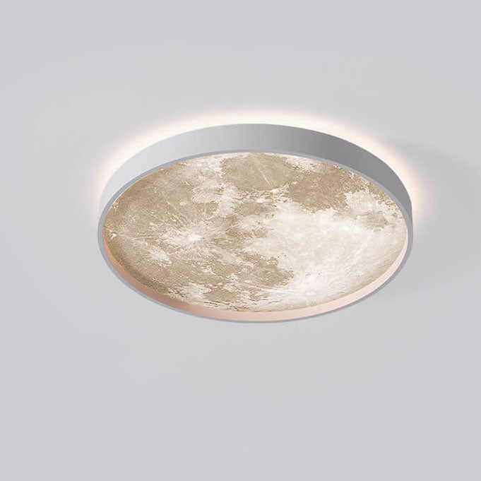 Modern Metal Flush Mount Ceiling Light With Dimmable Remote Control — Harbor Light Co.