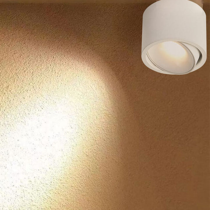 Modern Iron Flush Mount Ceiling Light With Built-In LED — Harbor Light Co.
