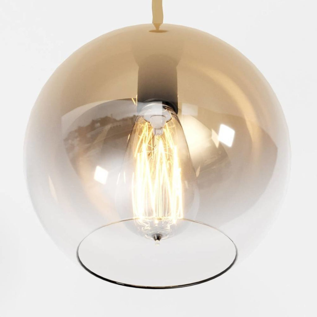 Modern Glass Pendant Light With Warm LED Glow — Harbor Light Co.