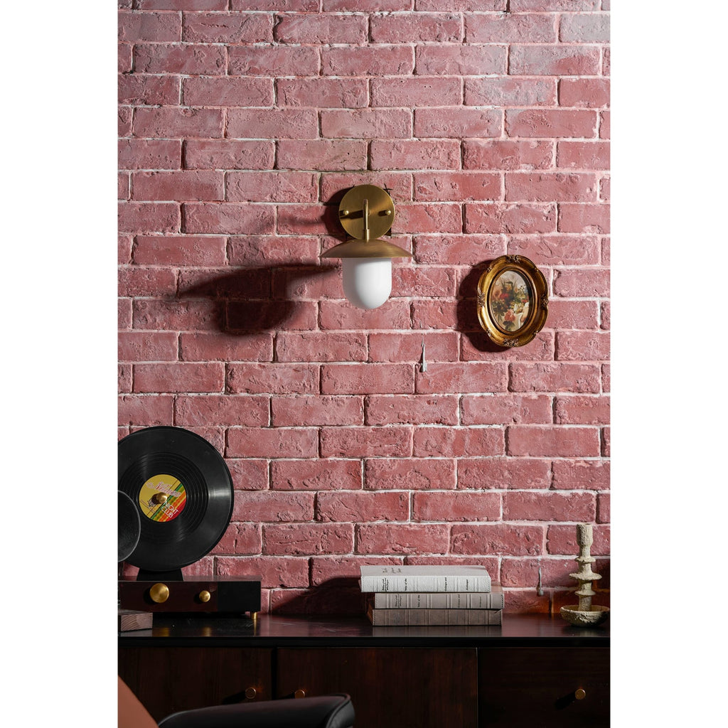 Modern Brass Wall Light for Living Room and Bedroom — Harbor Light Co.