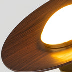 Modern Wood Semi-Flush Mount Ceiling Light for Living Room — Harbor Light Co.