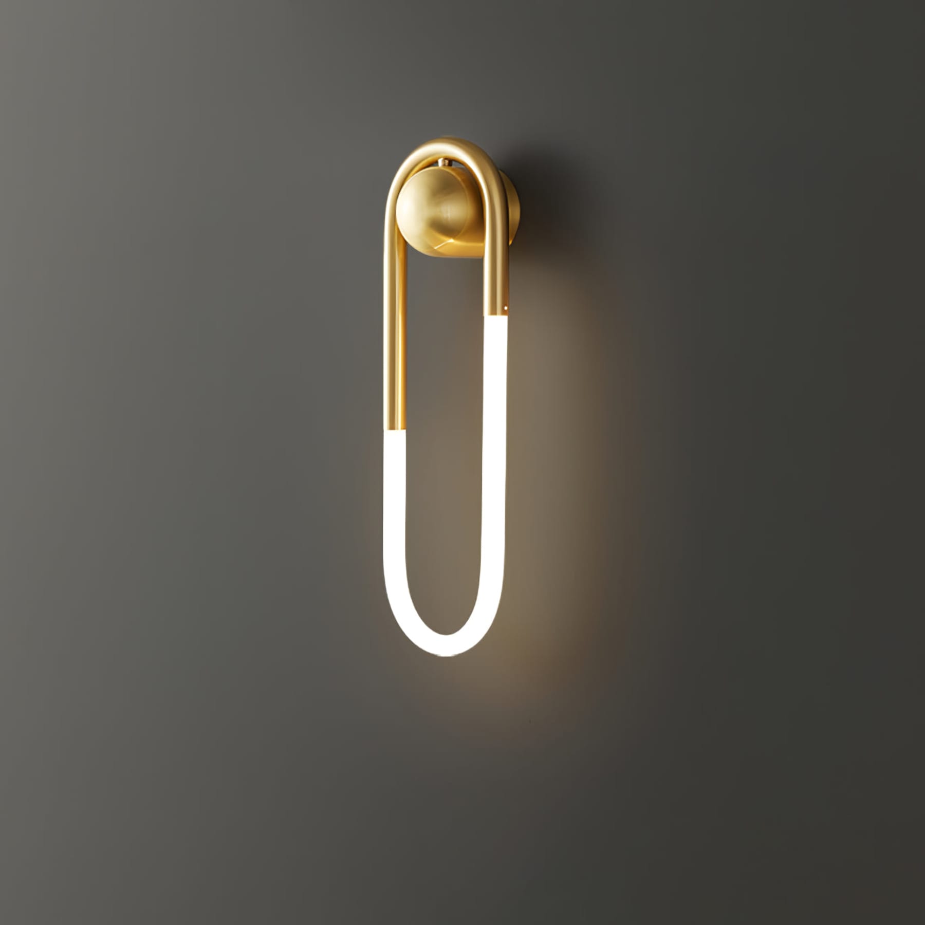 Modern Brass Wall Light for Living Room and Bedroom — Harbor Light Co.