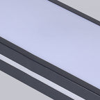 Modern Long Rectangle Flush Mount Ceiling Light with LED