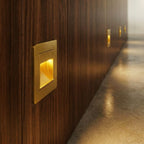 Modern Plastic Wall Light With Integrated LED for Hallway — Harbor Light Co.