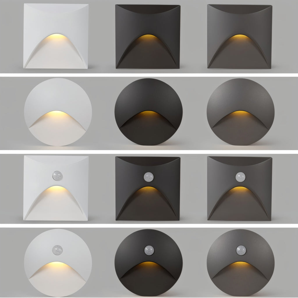 Modern Aluminum Wall Light With Motion Sensor for Hallways — Harbor Light Co.