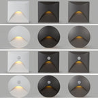 Modern Aluminum Wall Light With Motion Sensor for Hallways — Harbor Light Co.