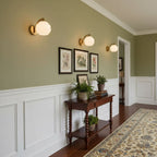 Modern Glass Wall Light With Warm LED Glow — Harbor Light Co.