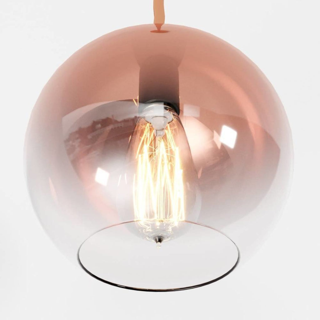 Modern Glass Pendant Light With Warm LED Glow — Harbor Light Co.
