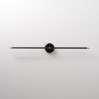 Modern Linear Metal Wall Light With Warm LED Glow — Harbor Light Co.