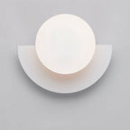 Modern Metal Wall Sconce With Selectable LED Light in White — Harbor Light Co.