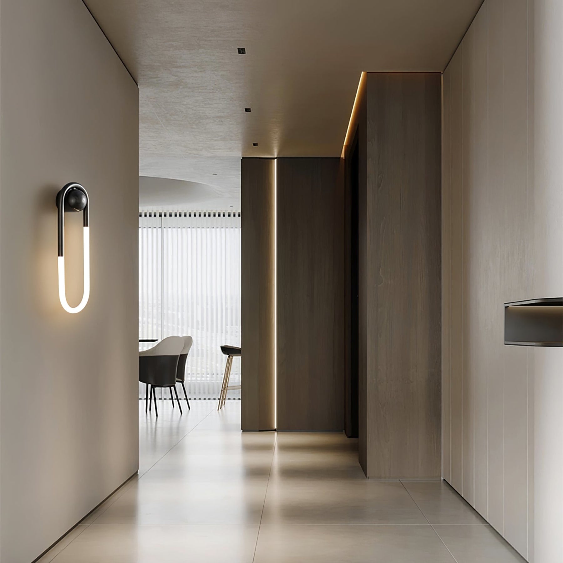 Modern Brass Wall Light for Living Room and Bedroom — Harbor Light Co.