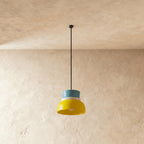 Modern Aluminum Two-Tone Pendant Light With Warm LED Glow — Harbor Light Co.