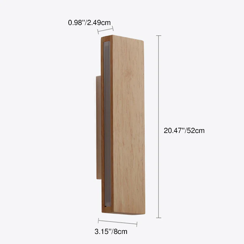 Scandinavian Wood Wall Sconce for Living Room and Bedroom — Harbor Light Co.
