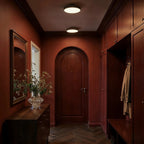 Modern Iron Semi-Flush Mount Ceiling Light for Living Room — Harbor Light Co.