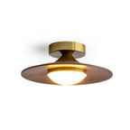 Modern Wood Semi-Flush Mount Ceiling Light for Living Room — Harbor Light Co.