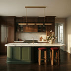 Modern Stainless Steel Linear Chandelier for Dining Room — Harbor Light Co.