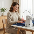 Magnetic Laser Guide Light for Sewing Machines with Flexible Arm and USB Power