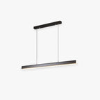 Modern Linear Pendant Light Bar with Integrated LED Light