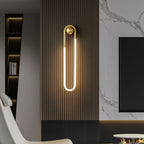 Modern Brass Wall Light for Living Room and Bedroom — Harbor Light Co.