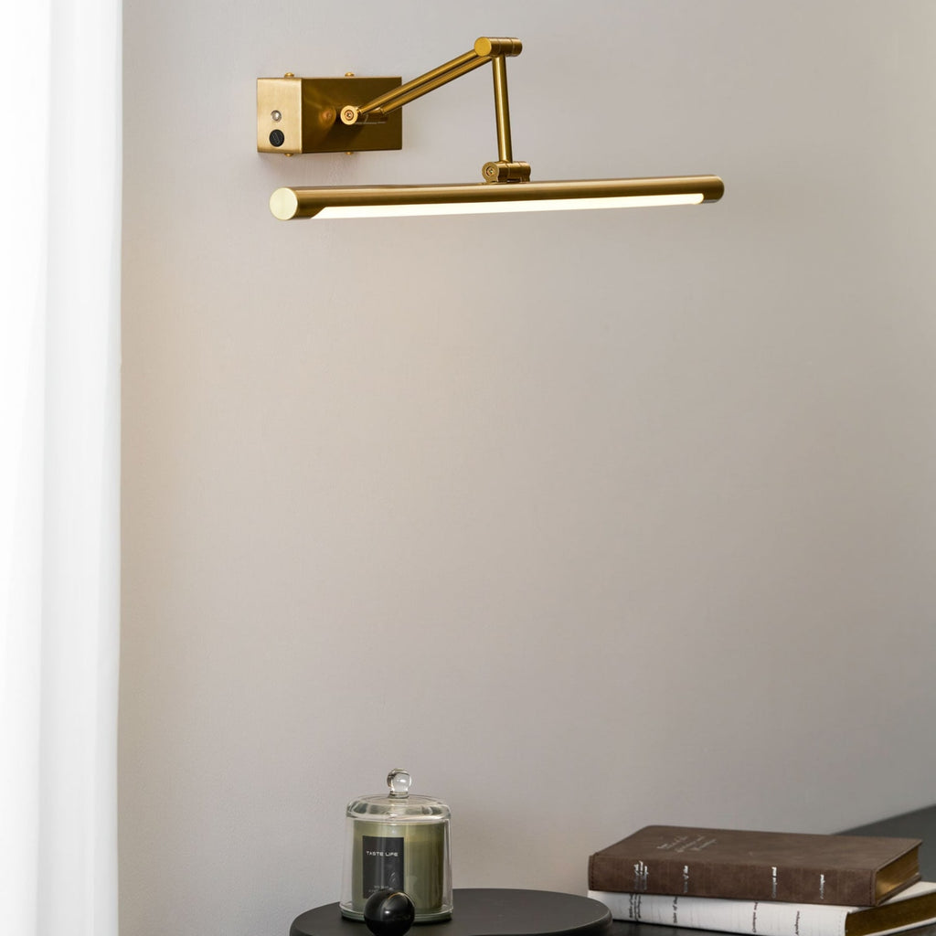 Modern Wrought Iron Wall Light With USB Power for Living Room — Harbor Light Co.