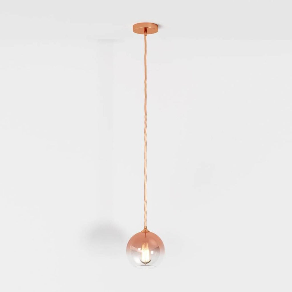 Modern Glass Pendant Light With Warm LED Glow — Harbor Light Co.