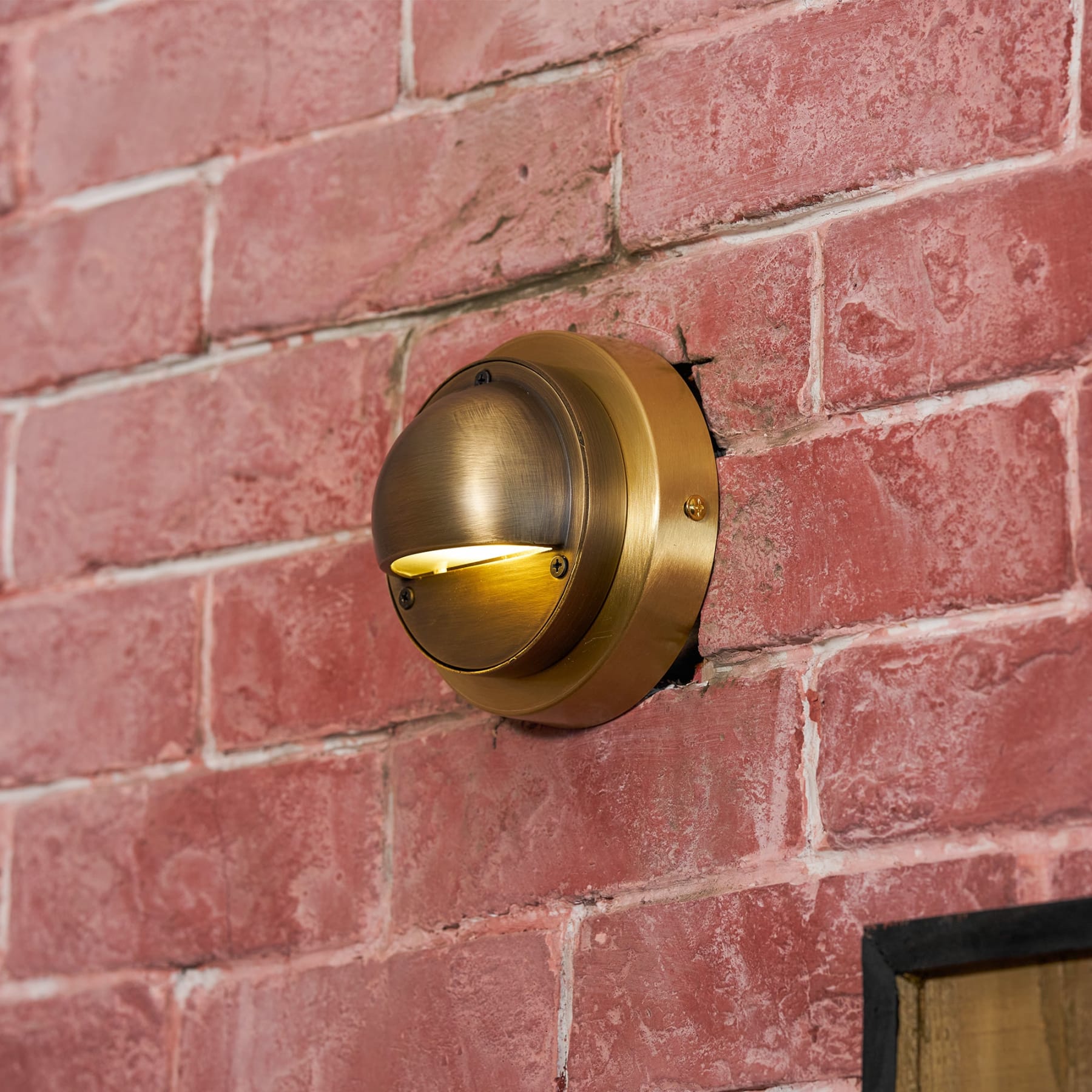Modern Copper Wall Light With Tri-Color Glow — Harbor Light Co.