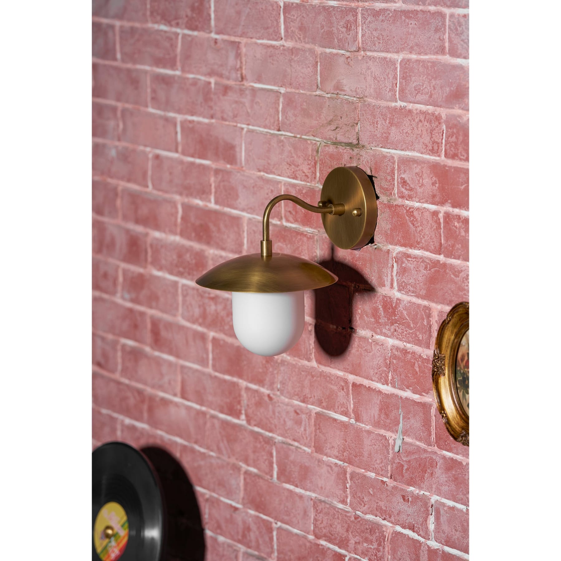 Modern Brass Wall Light for Living Room and Bedroom — Harbor Light Co.