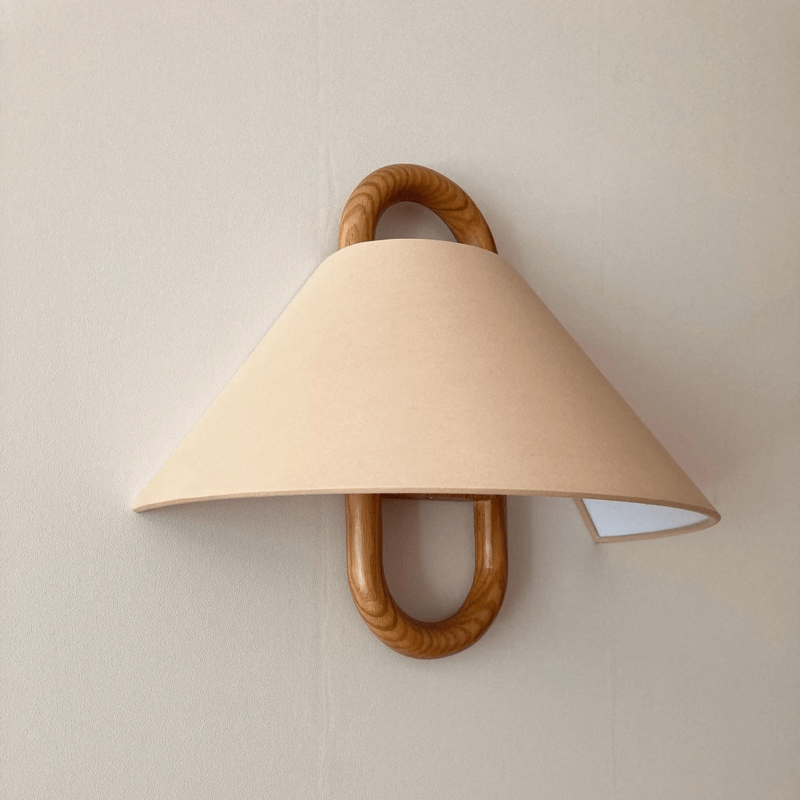 Modern Wood Wall Sconce With Warm LED Glow — Harbor Light Co.