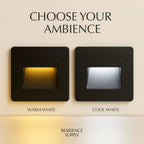 Modern Plastic Wall Light With Integrated LED for Hallway — Harbor Light Co.
