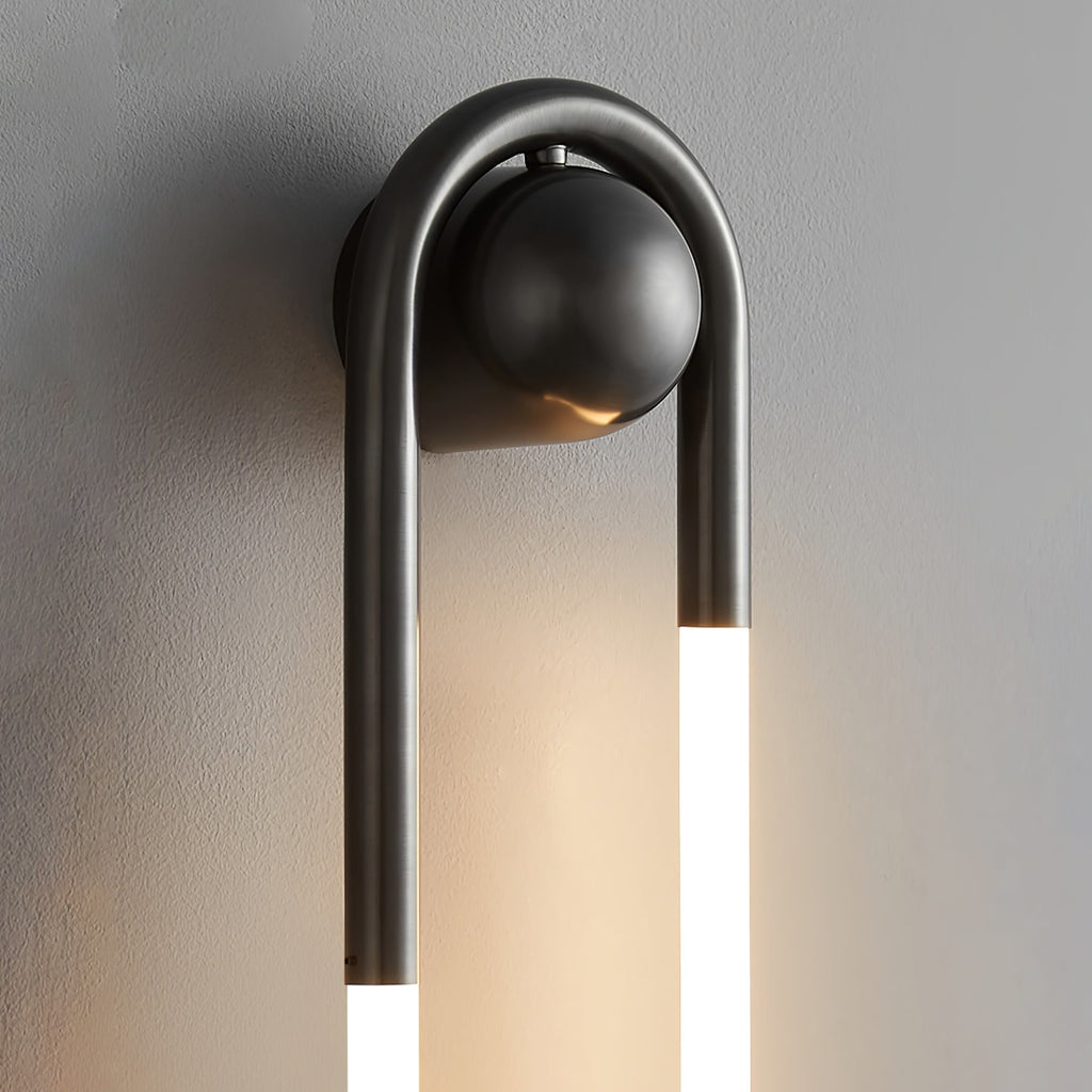 Modern Brass Wall Light for Living Room and Bedroom — Harbor Light Co.