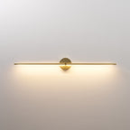 Modern Linear Metal Wall Light With Warm LED Glow — Harbor Light Co.