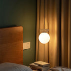 Modern Wood Semi-Flush Pendant Light With Warm LED Glow — Harbor Light Co.