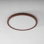 Modern Wood Flush Mount Ceiling Light With Slim Low-Profile Design — Harbor Light Co.