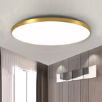 Modern Round Flush Mount LED Ceiling Light with Slim Profile