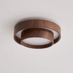 Modern Wood Flush Mount Ceiling Light for Living Room and Bedroom — Harbor Light Co.