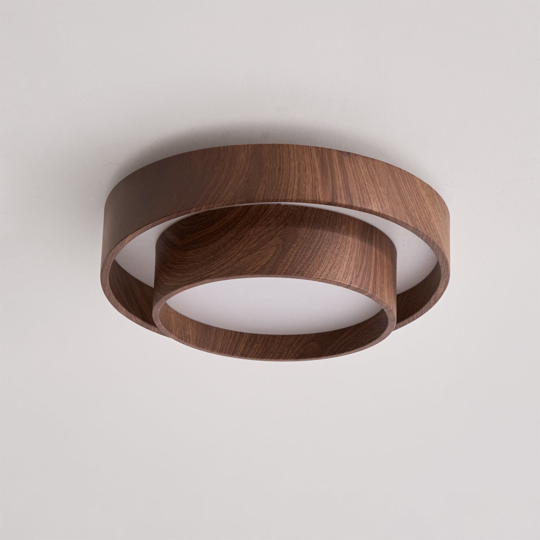 Modern Wood Flush Mount Ceiling Light for Living Room and Bedroom — Harbor Light Co.