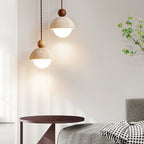 Modern Travertine Stone Pendant Light for Dining Room — Harbor Light Co.