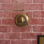 Modern Copper Wall Light With Tri-Color Glow — Harbor Light Co.