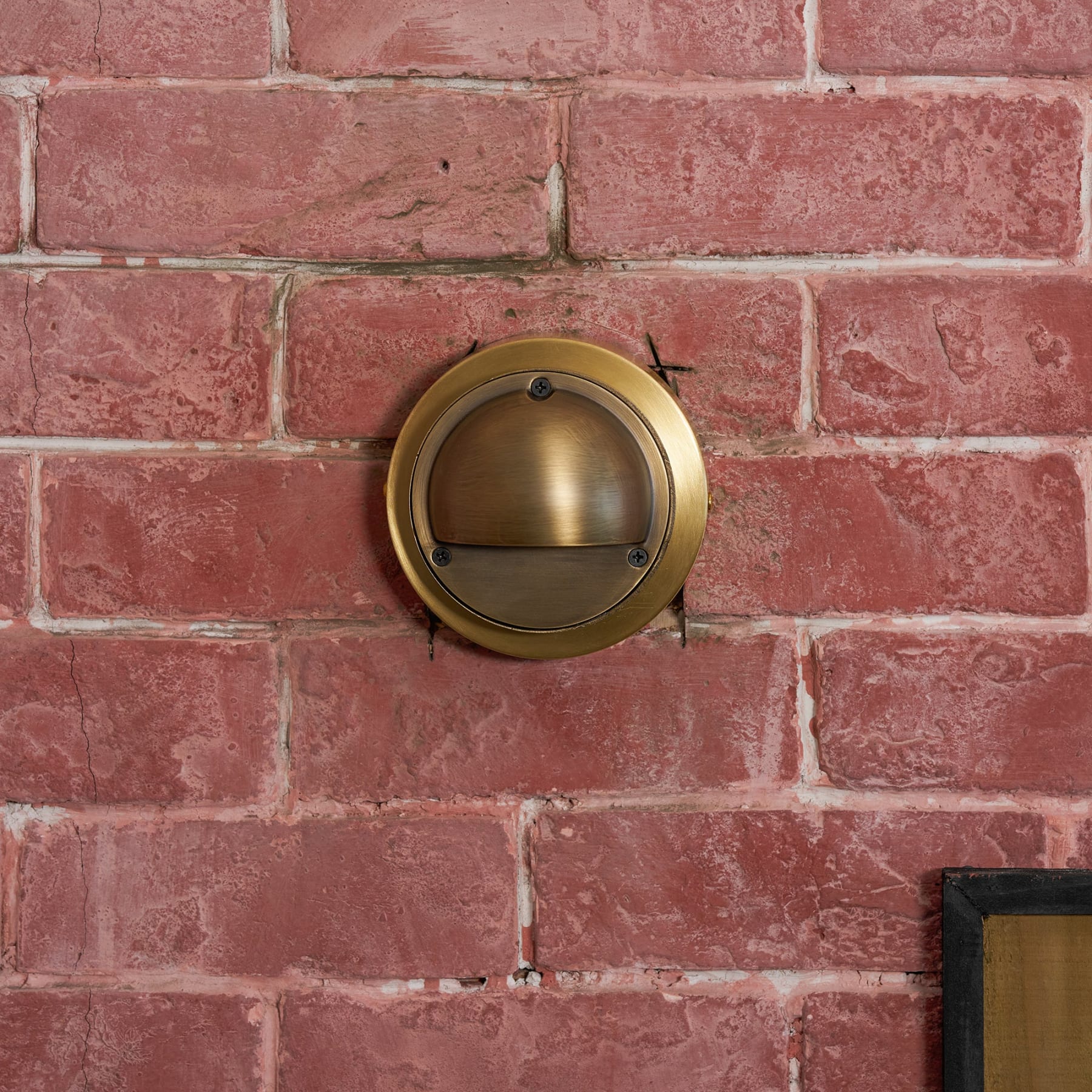 Modern Copper Wall Light With Tri-Color Glow — Harbor Light Co.