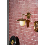 Modern Brass Wall Light for Living Room and Bedroom — Harbor Light Co.